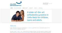 Desktop Screenshot of caliperortho.com